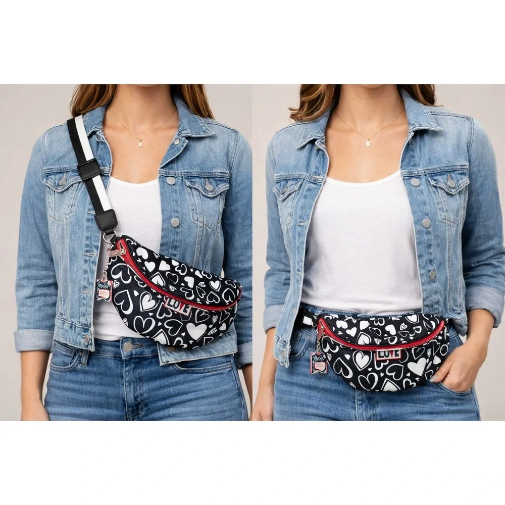 NWT Brighton Belt Bag Endless Love Hearts Fanny Pack Belt Bag Limited Edition